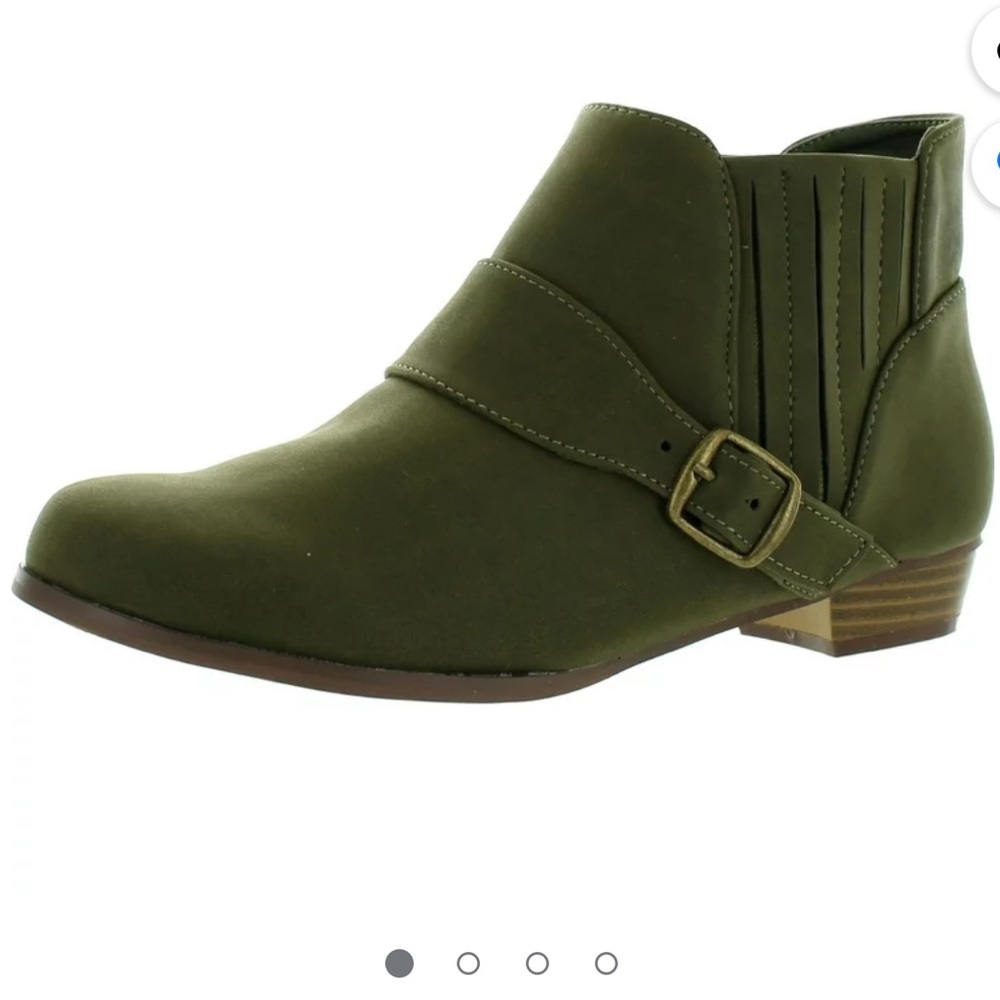 Bonnibel Adjustable Buckled Band Cutting Fringe Ankle Boots